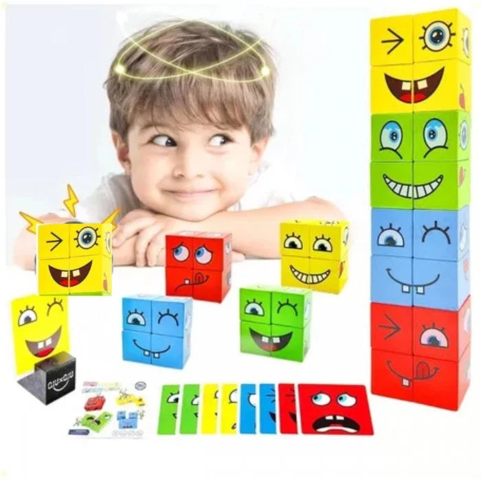 Cubo Das Emoções Brinquedo Educativo